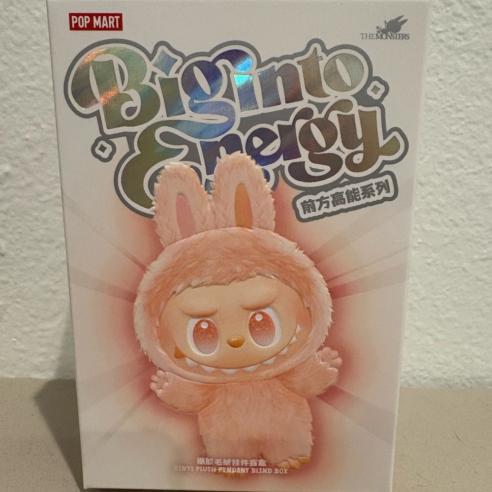 Popmart Labubu Big Into Energy Serenity New Authentic